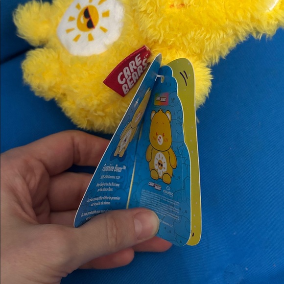 BumBumz CareBears Funshine Bear Rated 3+ Years Old Beans In The Toy NWTS - Picture 4 of 11